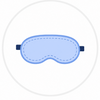 Built-In Eye Mask